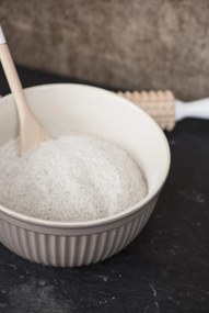 IB Laursen Krém színű kerámia tálak MYNTE LATTE, 3 darabos készlet