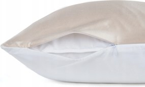 Klara Selyem párnahuzat 50x60 bambusz bézs