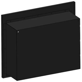 InFire - Beépített BIO kandalló 49x60 cm 3kW fekete