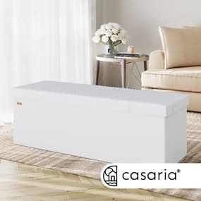 Deuba Tároló pad 115x38x38 cm - fehér