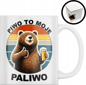 Sörös Bögre Az Én Üzemanyagom vicces Ajándék 330ml Csomagolás