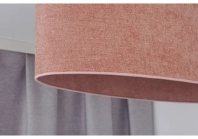 Duolla - Csillár zsinóron OVAL 1xE27/15W/230V rózsaszín