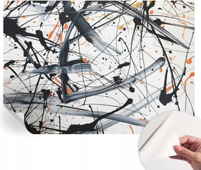 Öntapadós fali fotótapéta Hálószobába Energikus káosz 208x146