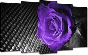 Vászonkép 100x60 Lila rózsa