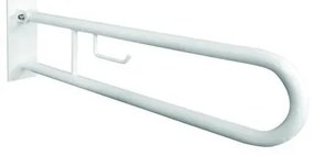 Fehér tartó 10x25 cm