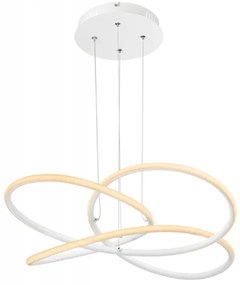 Globo 67201WH-30 - LED Csillár zsinóron PANDA LED/30W/230V