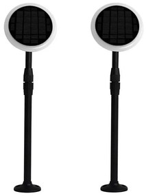 KÉSZLET 2x LED Állítható napelemes lámpa GARDEN LED/3W/5V 42-80 cm 4000K IP65