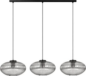 KAJA K-5678 ARCO Szürke Színű Függeszték 3xE27 15W IP20