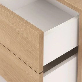 Boxie 2 fiókos fali szekrény 40x40x37 cm sonoma tölgy