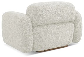 Krémszínű fotel Ailani – Makamii