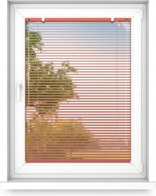 Alumínium Ablakos Vízszintes Redőny 25mm 110 x 40cm