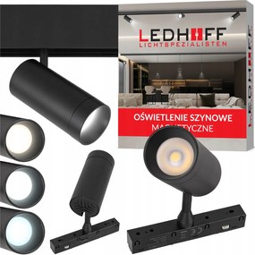 LED-es spotlámpa Spot 12W lámpatest 3 Színű Cct mágnes