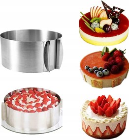 Rant Tortaforma Tortakarika Állítható Tortaforma 8,5 cm