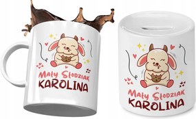 Karolina Bögre Persely Szett Gyerekeknek Nyomtatott Fotóval