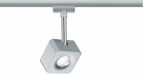 Paulmann URail Led spotlámpa Cube 8W matt króm, fényerőszabályozható 955.10