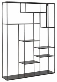Fekete többszintes fém fali polc Talara – Light &amp; Living