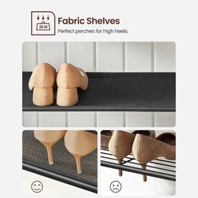 NAVOR álló fogas barna/fekete