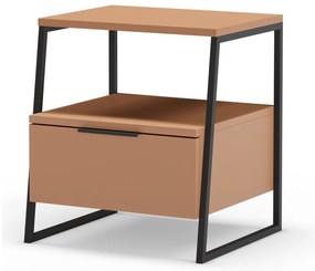 Téglavörös éjjeliszekrény Velia – Marckeric