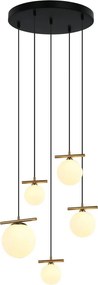 Italux modern függeszték merseta antik bronz opál itxpnd-463325a-bro+w