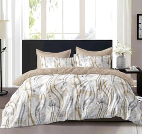 Bézs pamut ágyneműhuzat VILARIS Ágyneműhuzat mérete: 70 x 90 cm | 140 x 200 cm