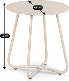 Kerti bútor szett bézs színben – NIKEA