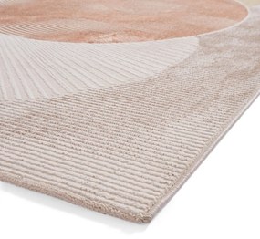 Rózsaszín-krémszínű szőnyeg 160x230 cm Creation – Think Rugs