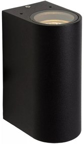 Lucide 27863/02/30 - Kültéri fali lámpa BOOGY 2xGU10/5W/230V IP44