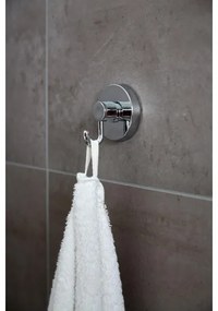 WENKO 20900100 - Vákuumos kampó VACUUM-LOC, kerek, acél, 6 x 6,7 cm, fényes króm