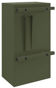 postaláda Oliva zöld 30 x 23 x 55 cm Acél