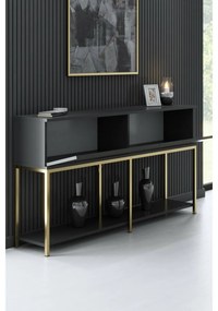 Lord szekrény, antracit és arany