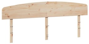 tömör fenyőfa fejtámla 180 cm