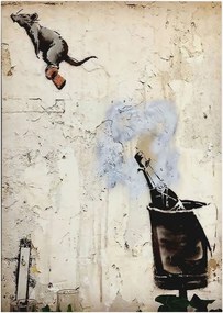 WY117 Banksy vászonkép, 50 x 70 cm