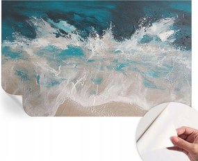 Öntapadós Dekoratív Fotótapéta Hálószobába Óceán hullámok 416x254 cm