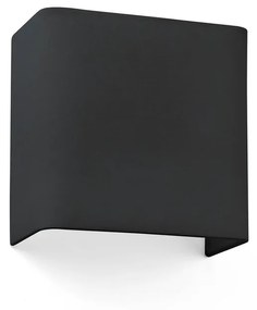 FARO COTTON fali lámpa, fekete, E27 foglalattal, IP20, 66412