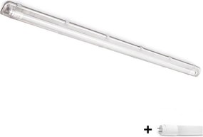 Brilagi -LED Tech. OPTIMA T8 fénycsöves világítótest 1xG13/18W/230V 4000K IP65 128 cm