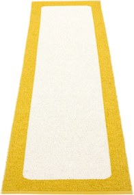 Mustársárga-krémszínű kültéri-beltéri futószőnyeg 70x240 cm Ilda Mustard – Pappelina
