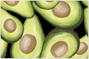 Poszterek 120x80 Avokádó Gyümölcs Natu mag