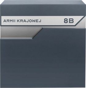 Nagy Postaláda Újság Postaláda Felirat Cím Utca Szám