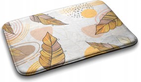 Puha fürdőszobaszőnyeg Sárga levelek 75x45 cm