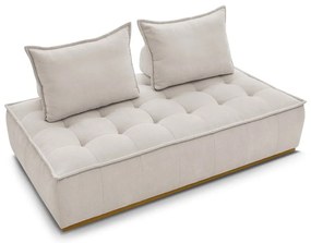 Bézs zsenília kanapé 175 cm Elisa – Bobochic Paris