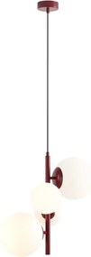 ALDEX 1091L15 BLOOM Modern Függesztett Lámpa Piros E14/E27 IP20