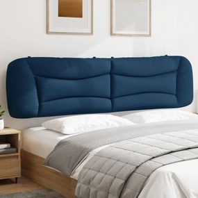 kék szövet fejtámla párna Hvar 200 cm