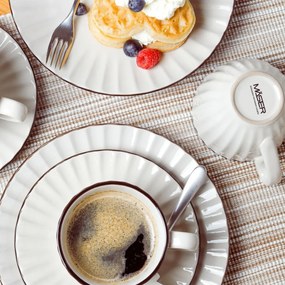 Mäser Desszert tányér szett 4 db OSITA – 20 cm, krémes