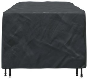 Kültéri bútorhuzat Fekete 220 x 110 x 70 cm 210D