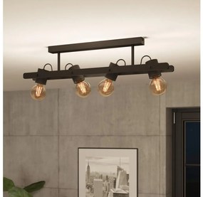 Eglo 43847 - Spotlámpa PLIMSOLL 4xE27/15W/230V