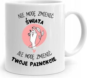 Ajándék Bögre Kozmetikusnak Nem Tudok Változtatni