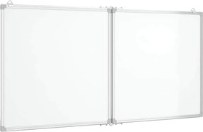 vidaXL összecsukható alumínium mágnestábla 120x60x1,7 cm