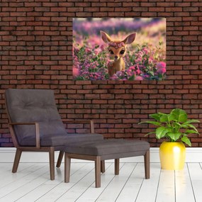 Kép - Aranyos őzike (90x60 cm)