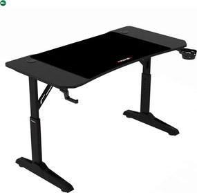 NERO karbon gamer asztal 160 × 60 cm