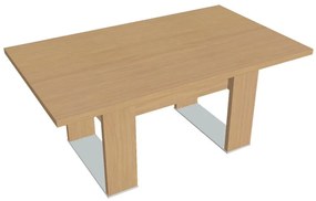 Verno+ S tárgyalóasztal 170 x 100 cm, világos tölgy / vanília